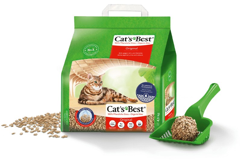 Cat's Best Doğal Topaklanan Kedi Kumu 10L